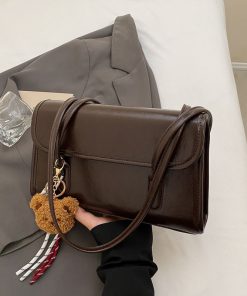 Trendy Retro Women's Underarm Tote Bag 2025 - High-End Versatile Small Square Shoulder Bag for Spring and Summer Fashion