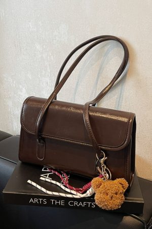 Trendy Retro Women's Underarm Tote Bag 2025 - High-End Versatile Small Square Shoulder Bag for Spring and Summer Fashion