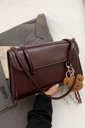 Trendy Retro Women's Underarm Tote Bag 2025 - High-End Versatile Small Square Shoulder Bag for Spring and Summer Fashion