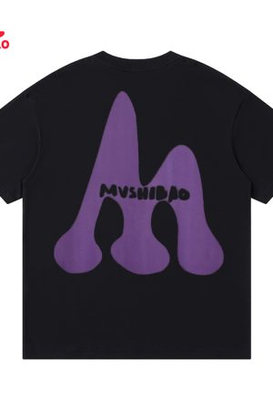 Trendy Short Sleeve T-Shirt for Men - 2025 Summer American Hip-Hop Street Style Cool Couple Tee