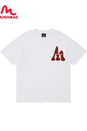 Trendy Short Sleeve T-Shirt for Men - 2025 Summer American Hip-Hop Street Style Cool Couple Tee