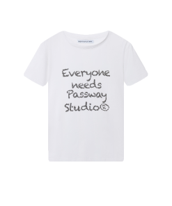 Trendy Slim Fit Crayon Slogan Crop Top T-Shirt for Women, Figure-Flattering Short Sleeve, Y2K Style, Casual Chic Fashion