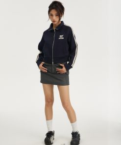 Trendy Slim-Fit Short Cardigan Jacket for Women - Spring Autumn Fashion Top for Stylish Looks