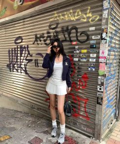 Trendy Slim-Fit Short Cardigan Jacket for Women - Spring Autumn Fashion Top for Stylish Looks