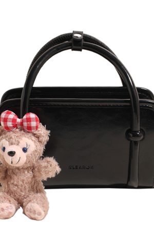 Trendy Small Square Crossbody Bag for Women - 2025 Korean Style Textured Casual Shoulder Bag