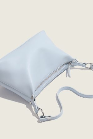 Trendy Soft Leather Underarm Baguette Bag for Women - Versatile Shoulder & Crossbody Style - 2025 Fashion Must-Have