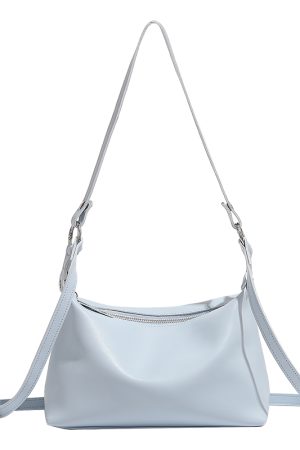 Trendy Soft Leather Underarm Baguette Bag for Women - Versatile Shoulder & Crossbody Style - 2025 Fashion Must-Have