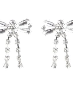Trendy Sparkling Diamond Dragonfly Tassel Earrings for Women - Japanese & Korean Style Fashion Jewelry, 2025 New Arrival