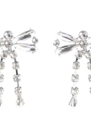 Trendy Sparkling Diamond Dragonfly Tassel Earrings for Women - Japanese & Korean Style Fashion Jewelry, 2025 New Arrival