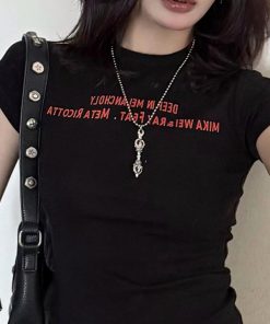 Trendy Tibetan Style Vajra Pendant Necklace, Vintage Clavicle Chain, INS Fashion Accessory for Sweater and Casual Wear