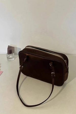 Trendy Women's Vintage Tote Bag - High-End Boston Style, Large Capacity for Autumn/Winter 2025 Fashion