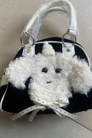 Trendy Y2K Street Style Bag Collection for Students - Limited Stock Slow Hand Millennium Design