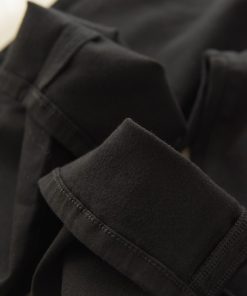 Turkish Bossa Cowboy Ceiling Black Fleece Baguette Jeans - Stylish 90s-Inspired Casual Wear for Trendy Fashion Lovers