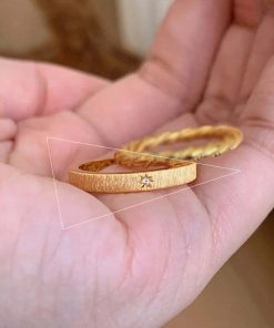 Twisted Starry Thread Ring for Women - Light Luxury 2025 High-End Versatile Index Finger Accessory