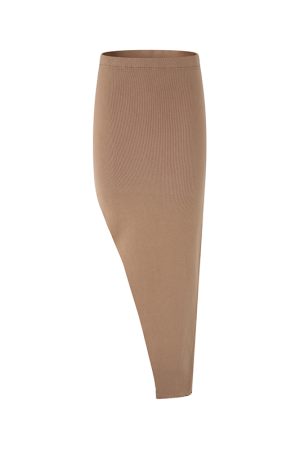 Two-Tone Layered Effect Sweater Dress for Women - Slim Fit Flattering Long Dress for Spring Summer Fashion