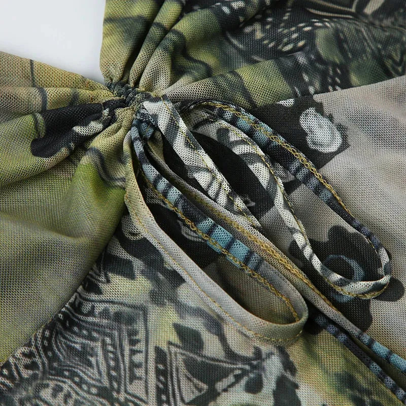 Unapproachable Outfits, Outfit Ideas For 2027 - Bohemian Tie-Up Top Unapproachable Outfits, Outfit Ideas For 2027 - Bohemian Tie-Up Top