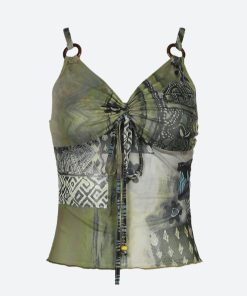 Unapproachable Outfits, Outfit Ideas For 2027 - Bohemian Tie-Up Top