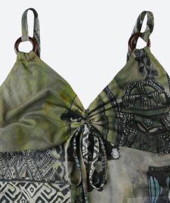 Unapproachable Outfits, Outfit Ideas For 2027 - Bohemian Tie-Up Top