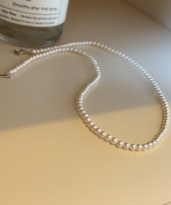 Unique Dopamine Heart Bead Necklace - Sweet Clavicle Chain for Women - Korean Style Jewelry