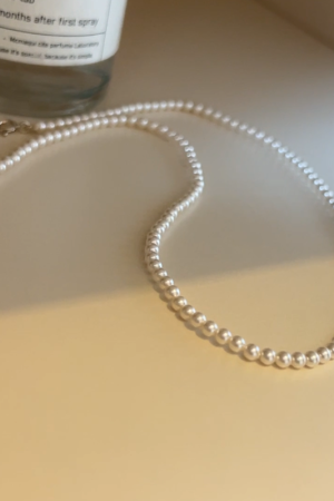 Unique Dopamine Heart Bead Necklace - Sweet Clavicle Chain for Women - Korean Style Jewelry