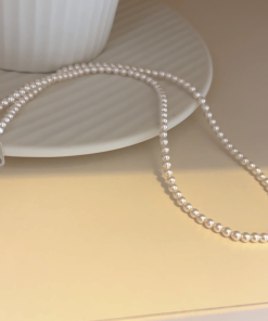 Unique Dopamine Heart Bead Necklace - Sweet Clavicle Chain for Women - Korean Style Jewelry