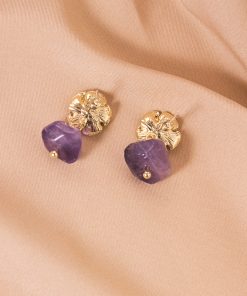 Unique Retro Chinese Palace Glass Drop Earrings for Summer 2025 - Stylish Statement Jewelry
