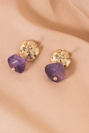 Unique Retro Chinese Palace Glass Drop Earrings for Summer 2025 - Stylish Statement Jewelry