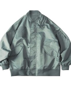 Unisex American Retro Pilot Jacket - Functional Loose Workwear Baseball Style for Spring & Autumn, Trendy Niche Design