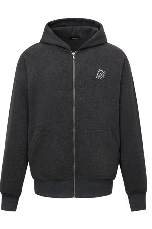 Unisex Casual Retro Hoodie Jacket - Spring Lazy Cardigan for Trendy Style