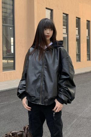 Unisex Hooded Jacket 2025 Spring Autumn Fashion Loose Fit Casual Top American Style