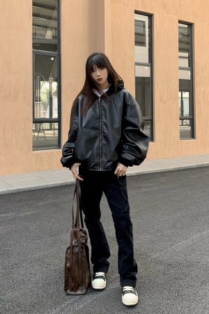 Unisex Hooded Jacket 2025 Spring Autumn Fashion Loose Fit Casual Top American Style