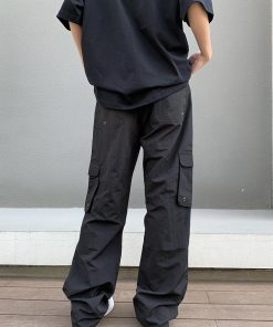 Unisex Legal Alien Vintage Casual Wide-Leg Straight Pants - Trendy High Street Style for 90s Inspired Fashion