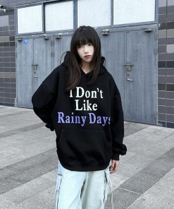 Unisex Loose Fit Lightning Print Hoodie - Trendy American High Street Sweatshirt for Couples, Unique Design, Urban Style