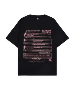 Unisex Music Score Short Sleeve T-Shirt - Casual Loose Round Neck Top for Summer 2025, Perfect for 90s and Y2K Fashion Enthusiasts