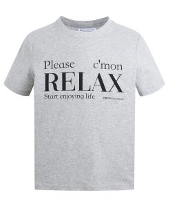 Unisex Relaxed Fit Slogan Short Sleeve T-Shirt with Letter Print, Round Neck Summer Style 2025, Perfect for Casual Outfits
