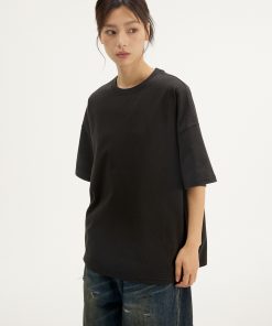 Unisex Solid Color Short Sleeve T-Shirt - Lightweight Base Layer Top for Spring/Summer 2025 - Versatile Everyday Essential