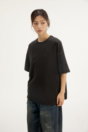 Unisex Solid Color Short Sleeve T-Shirt - Lightweight Base Layer Top for Spring/Summer 2025 - Versatile Everyday Essential