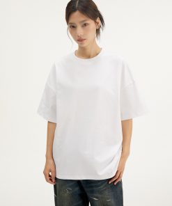 Unisex Solid Color Short Sleeve T-Shirt - Lightweight Base Layer Top for Spring/Summer 2025 - Versatile Everyday Essential
