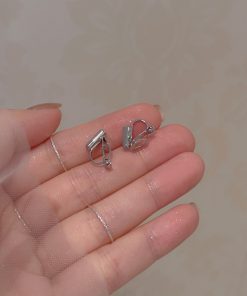 Universal Ear Clip Converter for Women, Invisible Painless Earrings, No Ear Holes Design, Mosquito Coil Plate Accessories