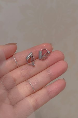 Universal Ear Clip Converter for Women, Invisible Painless Earrings, No Ear Holes Design, Mosquito Coil Plate Accessories
