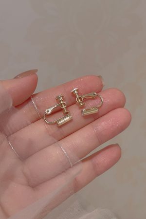 Universal Ear Clip Converter for Women, Invisible Painless Earrings, No Ear Holes Design, Mosquito Coil Plate Accessories