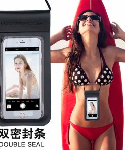 Universal Waterproof Phone Pouch for Diving & Underwater Photography - Touchscreen Case for Apple & Android Smartphones