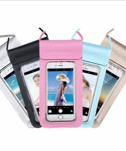 Universal Waterproof Phone Pouch for Diving & Underwater Photography - Touchscreen Case for Apple & Android Smartphones
