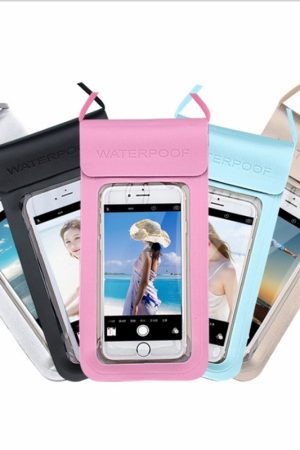 Universal Waterproof Phone Pouch for Diving & Underwater Photography - Touchscreen Case for Apple & Android Smartphones