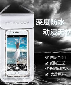 Universal Waterproof Phone Pouch for Diving & Underwater Photography - Touchscreen Case for Apple & Android Smartphones