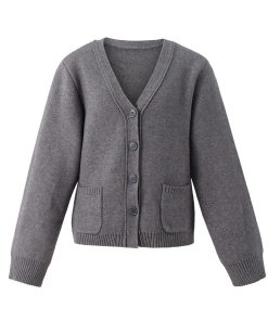 V-Neck Drop Shoulder Knitted Cardigan Sweater Coat for Women - Cozy High-End Feel, Autumn Winter Fashion