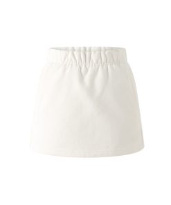 V-Neck Loose Long Sleeve Sweatshirt and Skirt Set - Casual Women's Pullover and Skirt Outfit for Relaxed Style