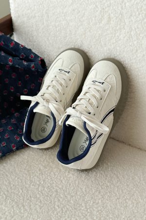Versatile Korean Style Casual Shoes for Women - Soft Bottom Thick Sole Sports Training Shoes - 2025 Trendy Footwear