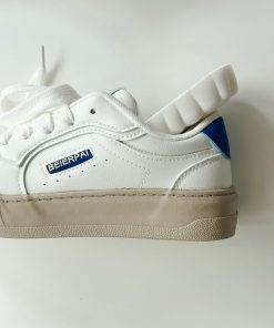 Versatile Thick-Soled White Sneakers for Women - Retro American Style 2025 Training Shoes, Trendy Y2K Fashion Footwear