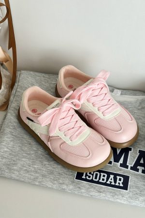 Versatile White Sneakers for Women, Ugly-Cute Thick-Soled Training Shoes, Breathable Casual Sports Footwear, Y2K Style